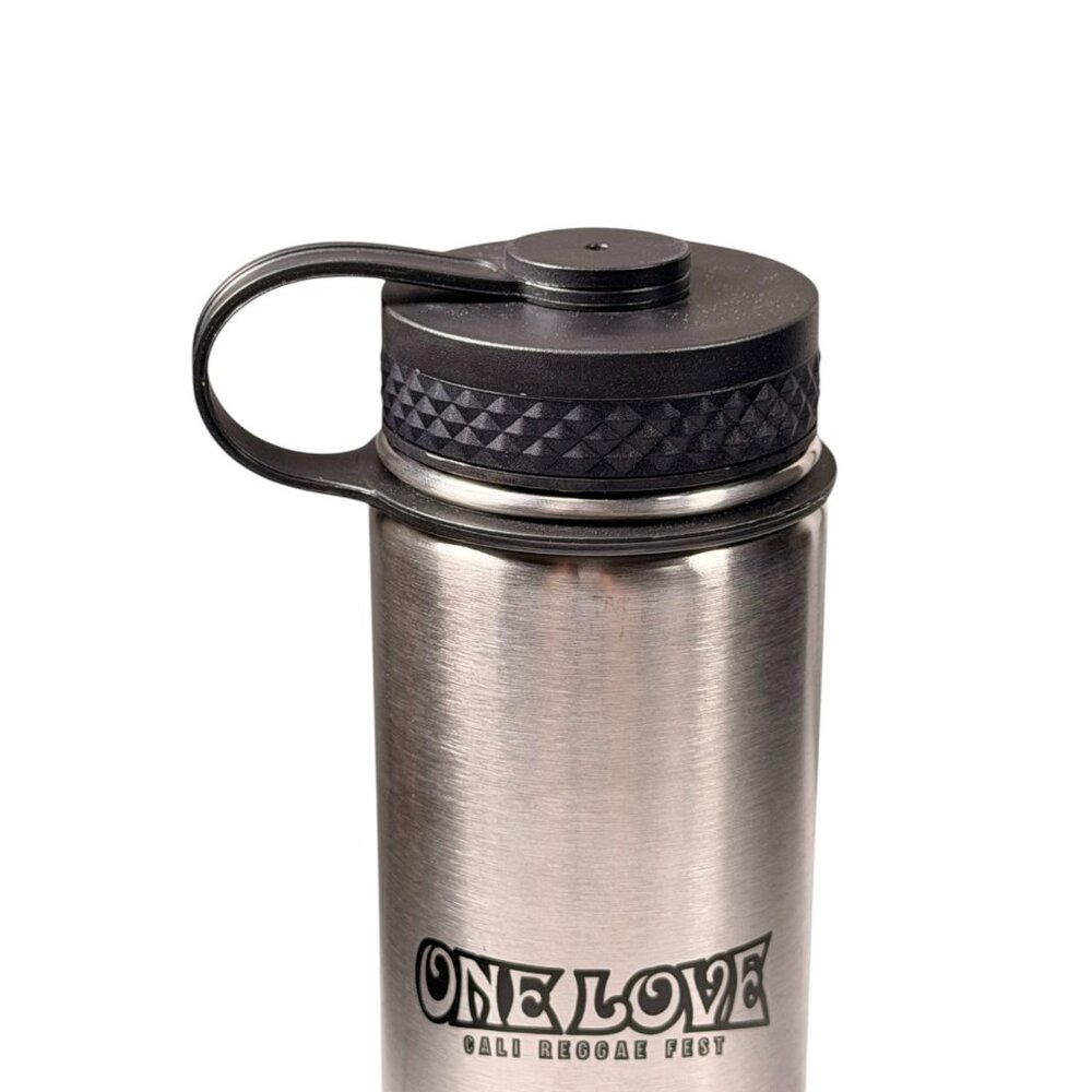 18 Oz. Stainless Steel Water Bottle One Love Cali Reggae Fest Collectible 18 - Picture 4 of 9